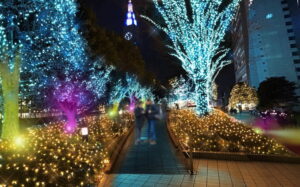 illumination in tokyo