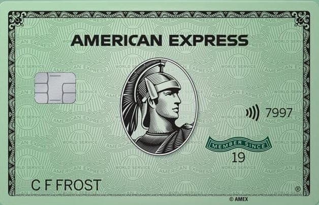 アメックスカード　券面　クレカ
