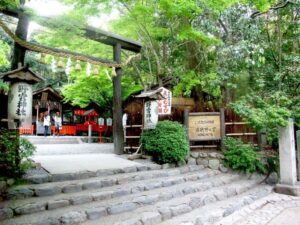 嵐山　お寺　野宮神社