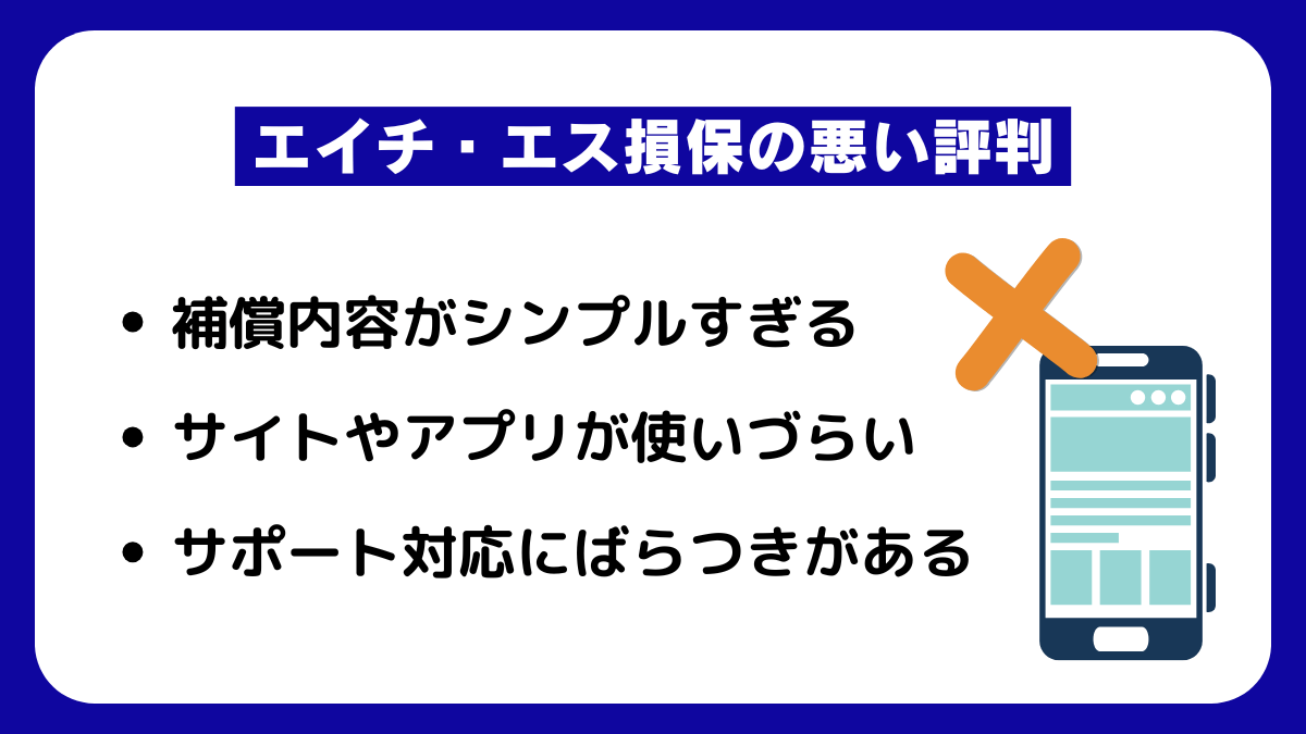 エイチ・エス損保の悪い評判