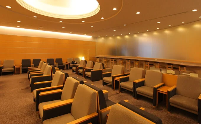 中部国際空港のラウンジ