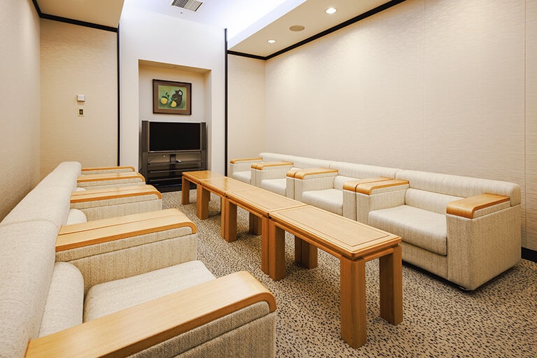 函館空港のラウンジ