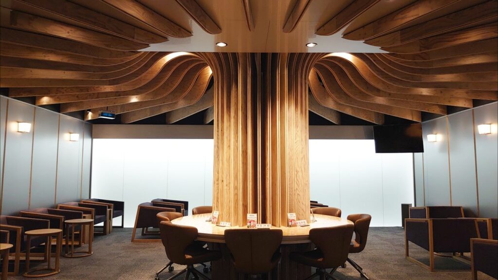 大分空港のラウンジ